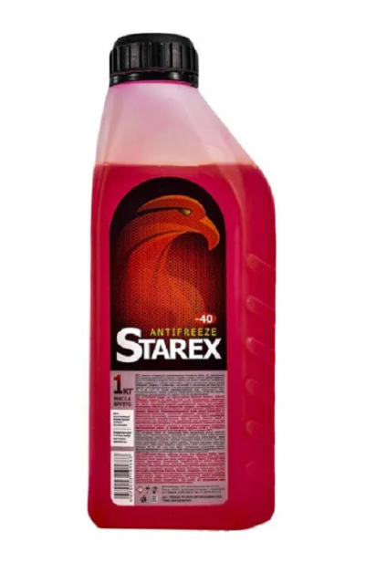Антифриз (-40) STAREX Red G-11   1кг. (Юг до -20)