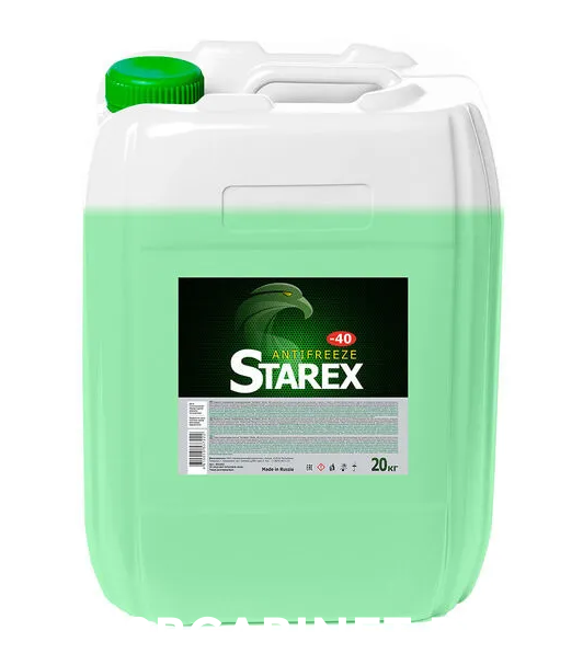Антифриз (-40)  STAREX Green G-11  20кг. (Север) 802362